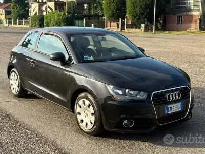 Usata Audi A1 Admired 105 CV (77 kW) 2012 Nero Utilitaria