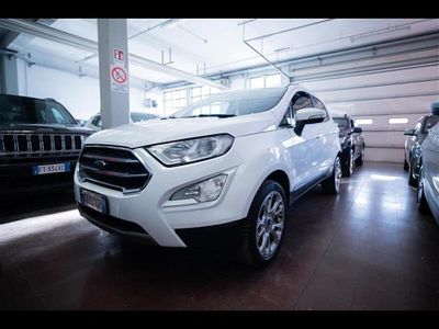 Usata Ford Ecosport Titanium S 125 CV (91 kW) 2020 Bianco SUV