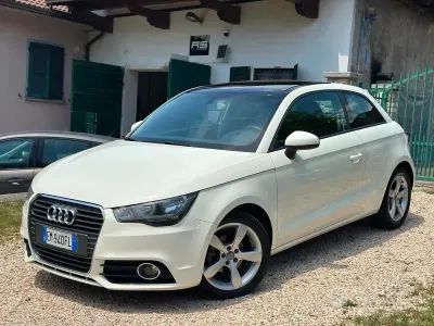 Usata Audi A1 Ambition 105 CV (77 kW) 2012 Bianco Utilitaria