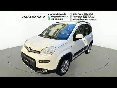 Usata Fiat Panda 4x4 S 75 CV (55 kW) 2014 Bianco Utilitaria