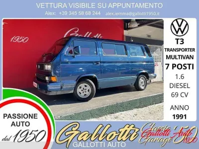 Usata VW Multivan 69 CV (50 kW) 1991 Blu Monovolume
