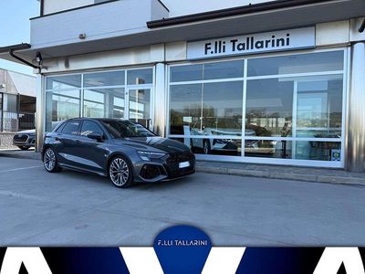 Usata Audi RS3 Ambiente 400 CV (294 kW) 2023 Grigio daytona metalizzato Berlina