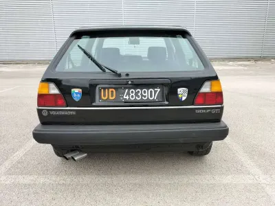 Usata VW Golf II GTI 110 CV (80 kW) 1985 Nero Utilitaria
