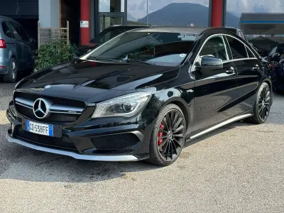 Usata Mercedes CLA45 AMG AMG 381 CV (280 kW) 2016 Nero Coupé