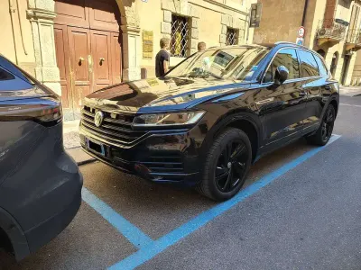 Usata VW Touareg Advance 286 CV (210 kW) 2018 Nero SUV