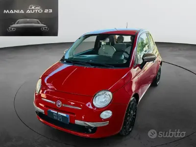 Usata Fiat 500 Lounge 69 CV (50 kW) 2014 Rosso Berlina