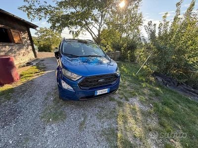 Usata Ford Ecosport ST-Line 150 CV (110 kW) 2018 Blu SUV