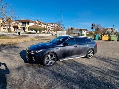 Usata Kia Optima 141 CV (103 kW) 2017 Grigio Station wagon
