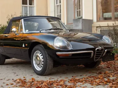 Usata Alfa Romeo Spider 109 CV (80 kW) 1966 Nero Cabrio