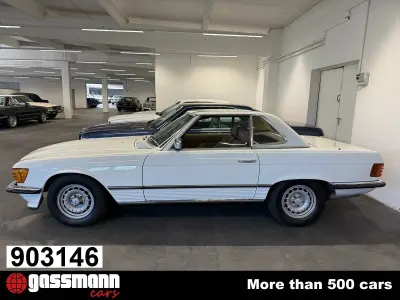 Usata Mercedes SL380 204 CV (150 kW) 1985 Bianco Cabrio