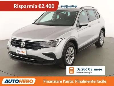 Usata VW Tiguan Life 150 CV (110 kW) 2021 Argento SUV