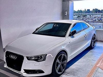 Usata Audi A5 177 CV (130 kW) 2013 Bianco Coupé