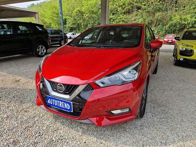 Gebraucht Nissan Micra Tekna 101 PS (74 kW) 2019 Rot Kleinwagen