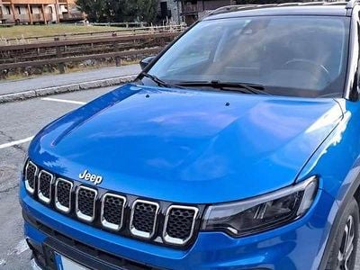 Usata Jeep Compass 179 CV (131 kW) 2021 Blu/azzurro SUV