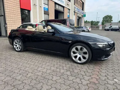 Begagnad BMW 630 Cabriolet Efficient Dynamics 272 HK (200 kW) 2008 Svart Cab