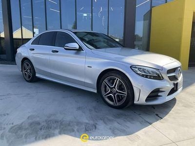 Usata Mercedes C300e Premium 306 CV (225 kW) 2020 Argento Berlina