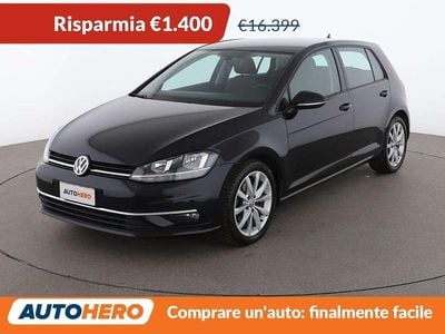 Usata VW Golf VII Executive 116 CV (85 kW) 2019 Nero Berlina