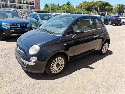 Usata Fiat 500 Lounge 69 CV (50 kW) 2011 Blu SUV