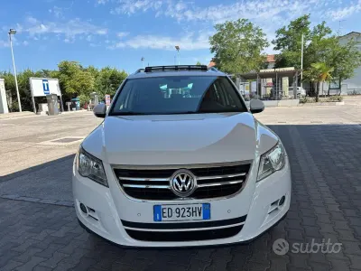 Usata VW Tiguan Sportline 150 CV (110 kW) 2010 Bianco SUV
