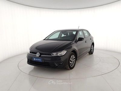 Usata VW Polo Life 90 CV (66 kW) 2023 Nero Utilitaria