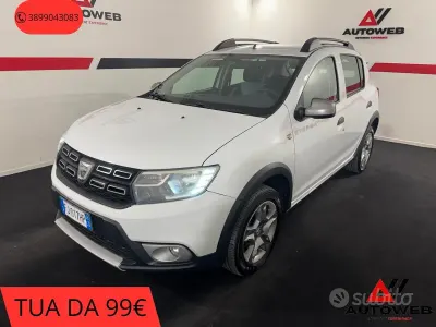 Gebraucht Dacia Sandero 90 PS (66 kW) 2017 Weiß Limousine