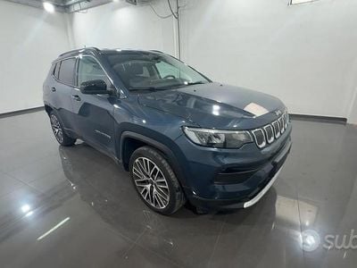 Usata Jeep Compass Limited 130 CV (95 kW) 2022 Blu SUV