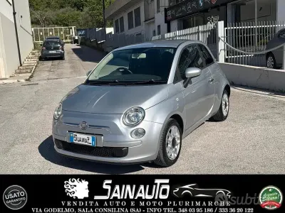 Usata Fiat 500 Lounge 95 CV (69 kW) 2011 Grigio Berlina