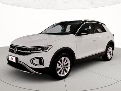 Usata VW T-Roc Style 150 CV (110 kW) 2023 Pure white nero SUV