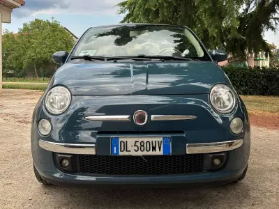 Usata Fiat 500 Lounge 69 CV (50 kW) 2007 Blu/azzurro Utilitaria