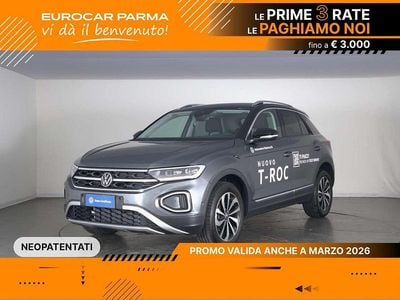 Usata VW T-Roc Style 116 CV (85 kW) 2025 Indium grey metallizzato nero SUV