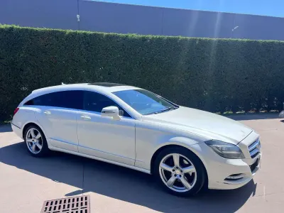 Usata Mercedes CLS250 204 CV (150 kW) 2013 Bianco Coupé