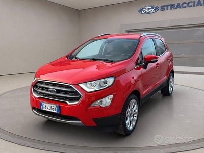 Usata Ford Ecosport Titanium S 125 CV (91 kW) 2020 Rosso SUV