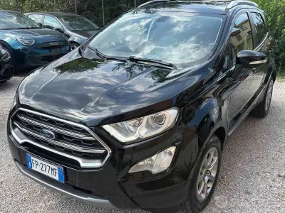 Usata Ford Ecosport Titanium S 99 CV (72 kW) 2018 Nero SUV