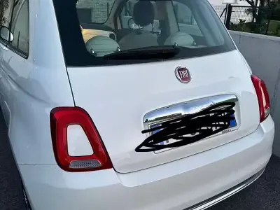 Usado Fiat 500 Lounge 69 CV (50 kW) 2018 Blanco Utilitario