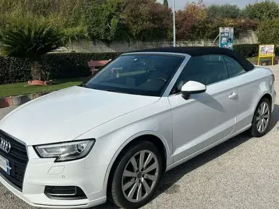 Usata Audi A3 Cabriolet Design 116 CV (85 kW) 2018 Bianco Cabrio