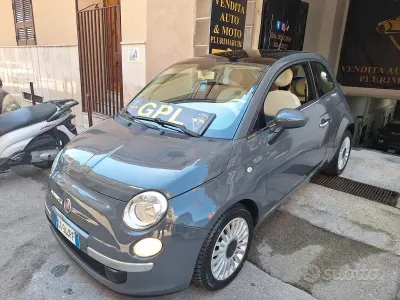 Usata Fiat 500 Lounge 69 CV (50 kW) 2012 Grigio Berlina