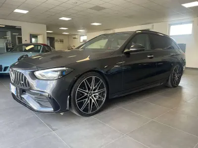 Usata Mercedes C43 AMG Premium Plus 408 CV (300 kW) 2023 Nero Station wagon