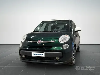 Usata Fiat 500L Lounge 120 CV (88 kW) 2017 Verde tetto bianco Monovolume