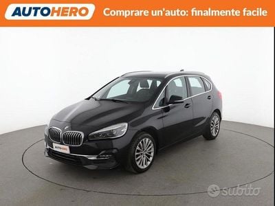 Usata BMW 216 Luxury Line 116 CV (85 kW) 2020 Nero Monovolume