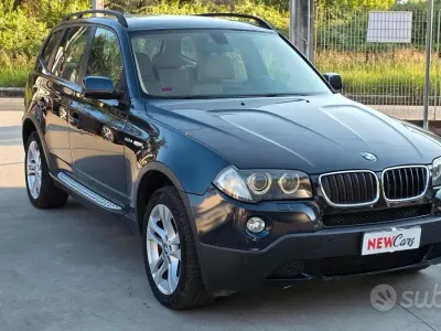Usata BMW X3 177 CV (130 kW) 2008 Bluazzurro SUV