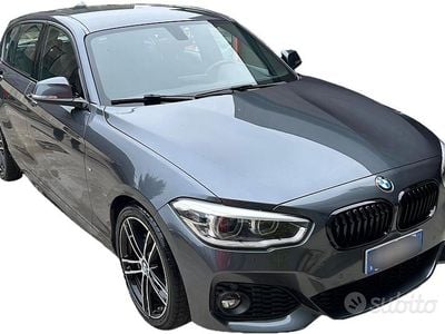 Usata BMW 116 M Sport 109 CV (80 kW) 2018 Grigio Utilitaria