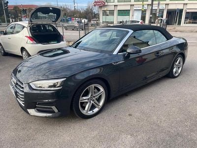 Usata Audi A5 Cabriolet Design 190 CV (139 kW) 2019 Grigio Cabrio
