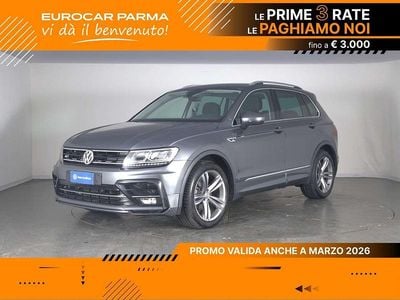 Usata VW Tiguan Sportline 150 CV (110 kW) 2020 Indium grey SUV