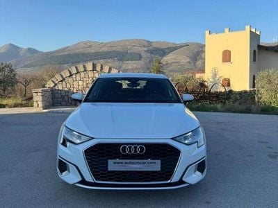 Usata Audi A3 Advanced 149 CV (109 kW) 2022 Bianco Berlina