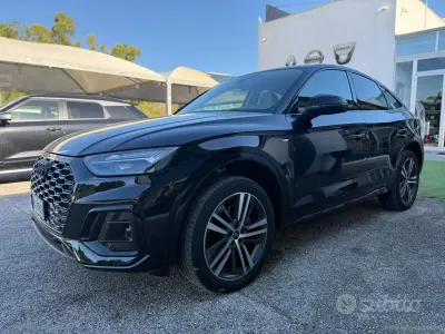 Usata Audi Q5 Sportback S-line plus 204 CV (150 kW) 2021 Nero SUV