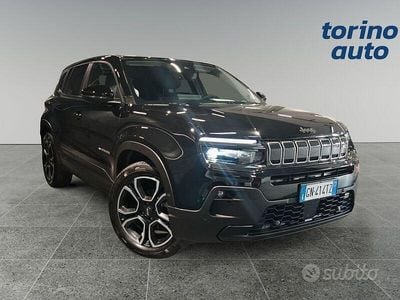Usata Jeep Avenger Summit 101 CV (74 kW) 2023 Nero SUV