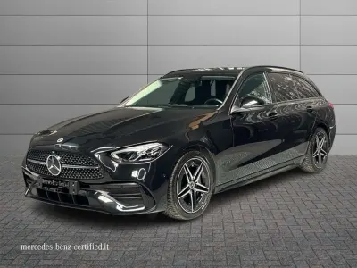 Usata Mercedes C220 Premium 200 CV (147 kW) 2022 Nero ossidiana Station wagon