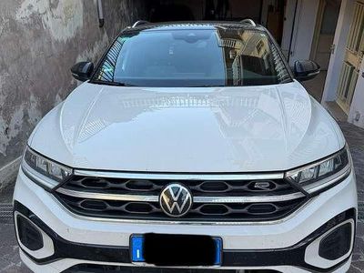 Usata VW T-Roc R-line 110 CV (80 kW) 2023 Beige SUV
