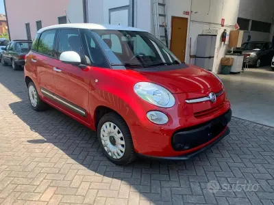 Usata Fiat 500L Easy 80 CV (58 kW) 2013 Rosso Monovolume