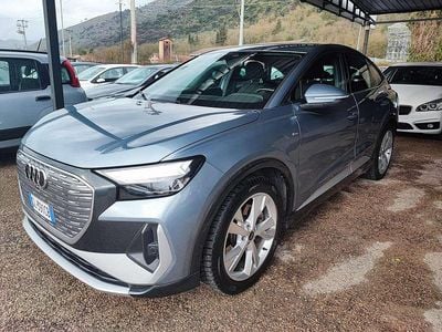 Usata Audi Q4 Sportback e-tron S-Line 69 kW (95 CV) 2023 Blu/azzurro SUV
